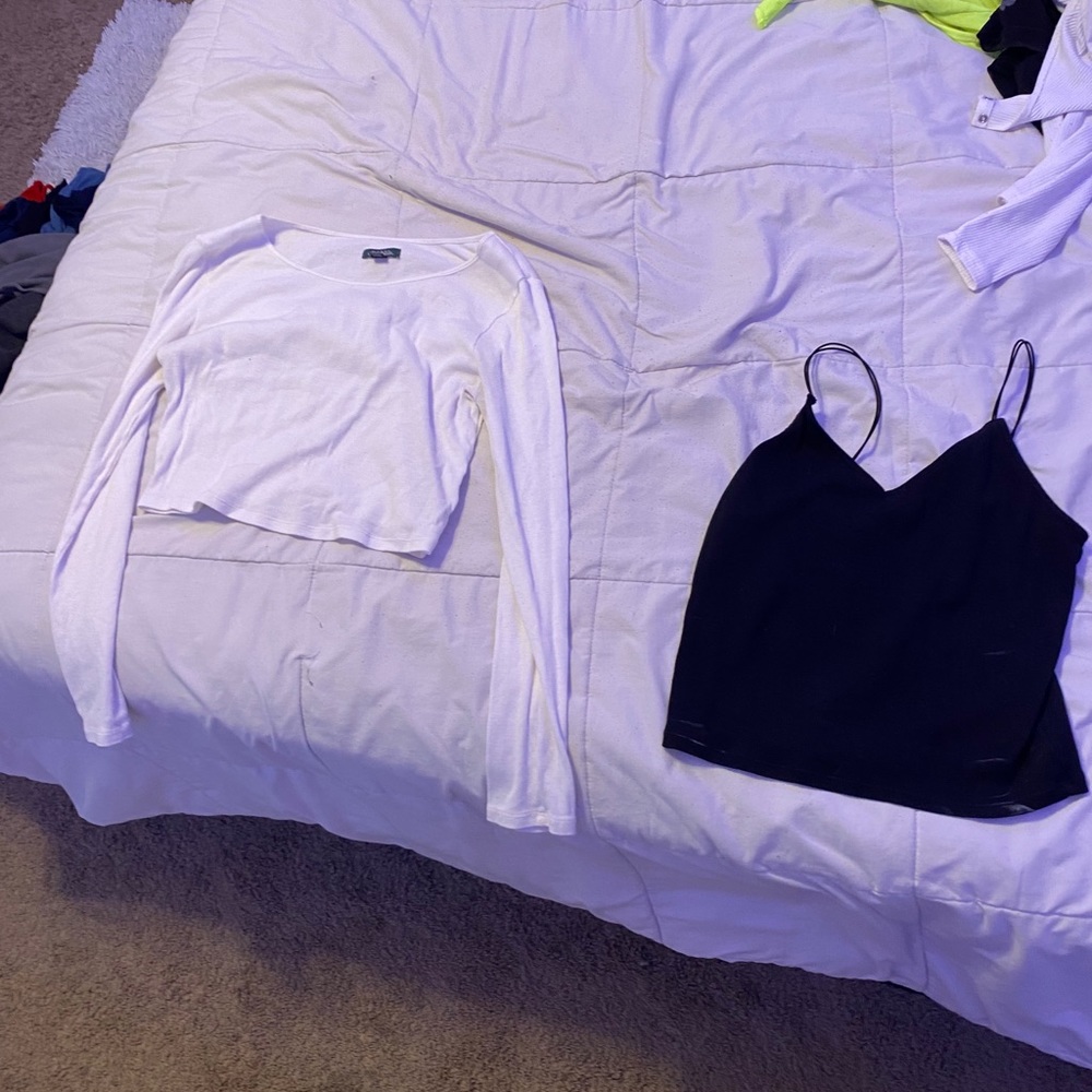 black and white tops from wild fable